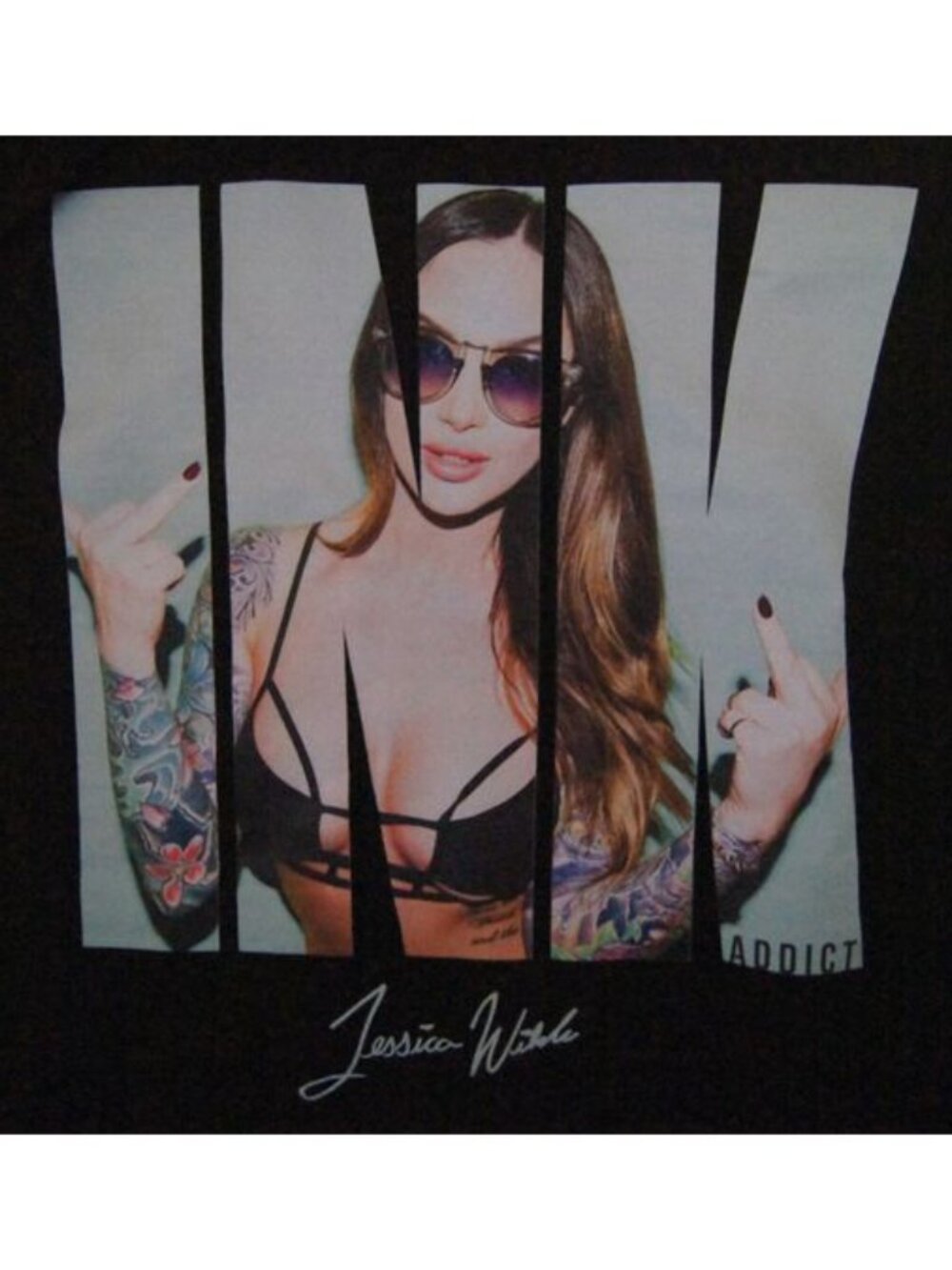 InkAddict Hoodie features Jessica Wilde